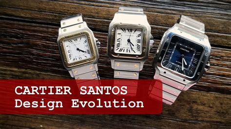 cartier galbee vs santos|cartier santos galbee men's.